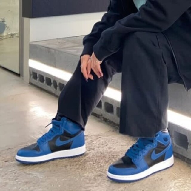 NIKE AIR JORDAN1 HIGH Dark Marina Blue ナイキ エアジョーダン1 ダークマリーナブルー 27