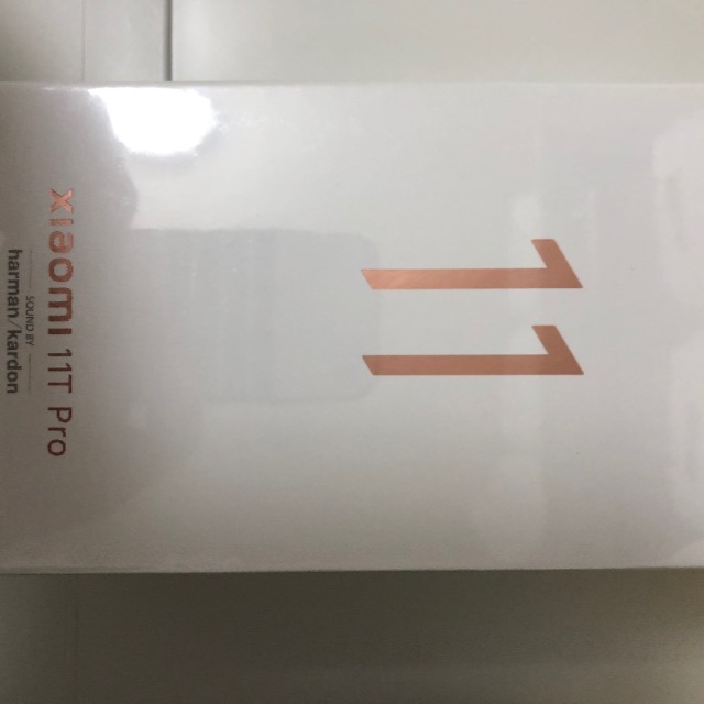 Xiaomi 11T Pro日本版ムーンライトホワイト新品未開封128GB