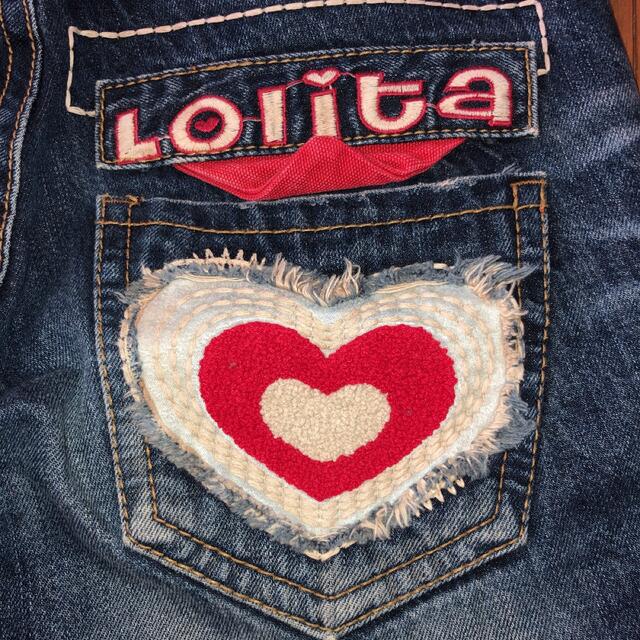 LOLITA  jeans   ハート♡ レディースのパンツ(デニム/ジーンズ)の商品写真