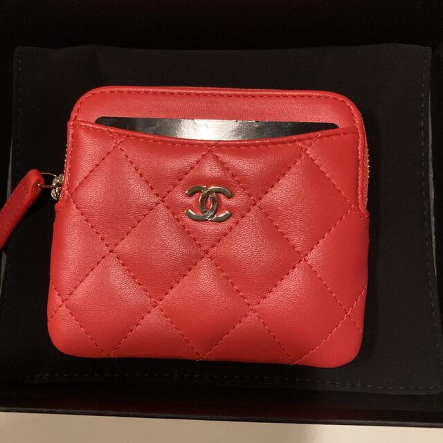 財布未使用　CHANEL ミニ財布　カードケース　コインケース