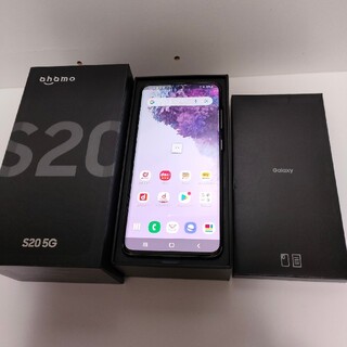 【最終値下げ！】Galaxy S20 5G コスミックグレー 128(スマートフォン本体)