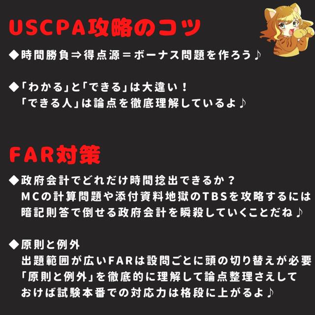 【FAR】USCPA試験対策⭐︎FAR論点厳選14ページ【米国公認会計士】