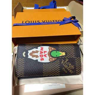 ルイヴィトン(LOUIS VUITTON)のLOUIS VUITTON × NIGO ポルトフォイユ ブラザ ルイヴィトン(長財布)