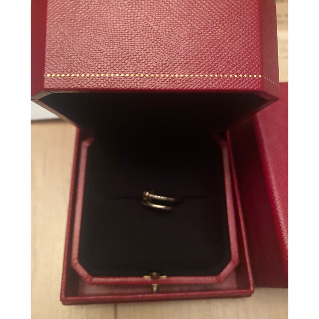 Cartier(カルティエ)のNan様専用　ジュストアンクル　リング　ホワイトゴールド　7号　SM レディースのアクセサリー(リング(指輪))の商品写真