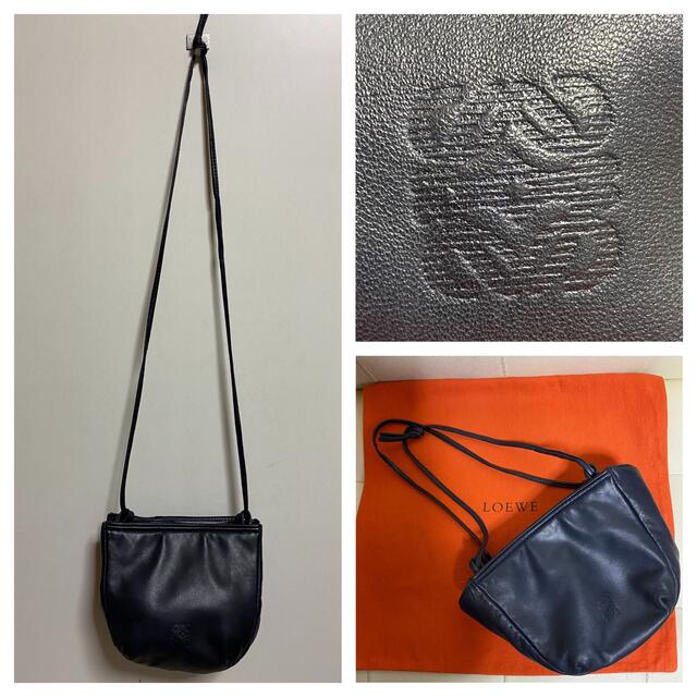LOEWE - 極 美品 LOEWE オールド ロエベ ナッパレザー ショルダー