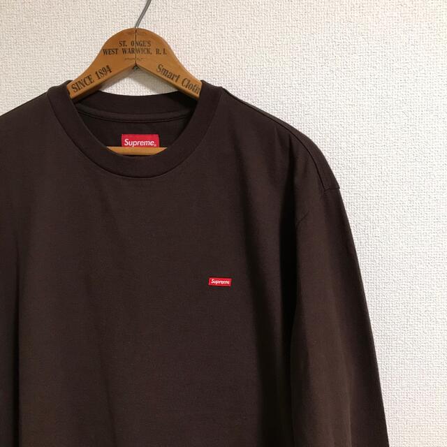 込 試着のみ★Supreme Small Box Logo L/S Tee★Lメンズ