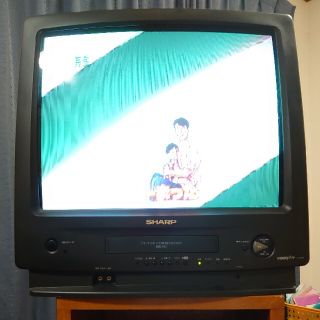 シャープ(SHARP)の専用！ブラウン管テレビ　SHARP VT-21M30　テレビデオ(テレビ)