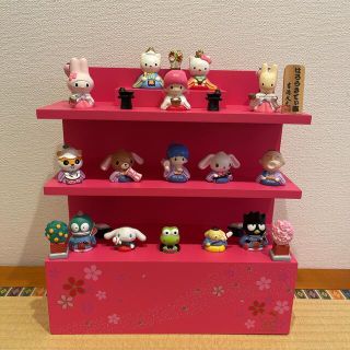 サンリオ(サンリオ)の☆レア☆   吉徳大光ひな飾り　☆ サンリオキャラクター勢揃い☆(キャラクターグッズ)