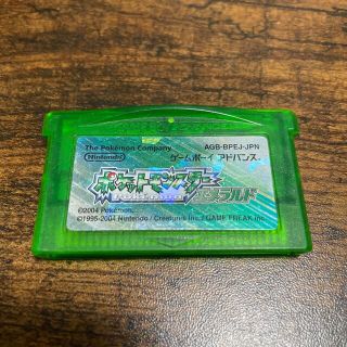 ゲームボーイアドバンス(ゲームボーイアドバンス)のポケットモンスター　エメラルド(携帯用ゲームソフト)