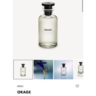 ルイヴィトン(LOUIS VUITTON)の【ORAGE】ルイヴィトン香水(香水(男性用))