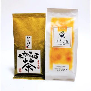 中尾農園　大和茶セット　かりがね　ほうじ茶　奈良県産(茶)