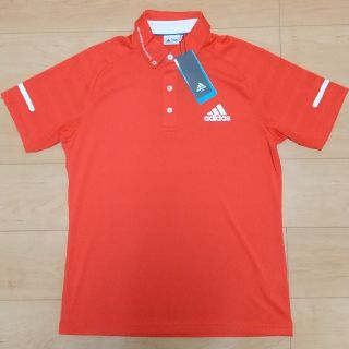 アディダス(adidas)の【ぱっちん様専用】アディダス ポロシャツ オレンジ色(ポロシャツ)