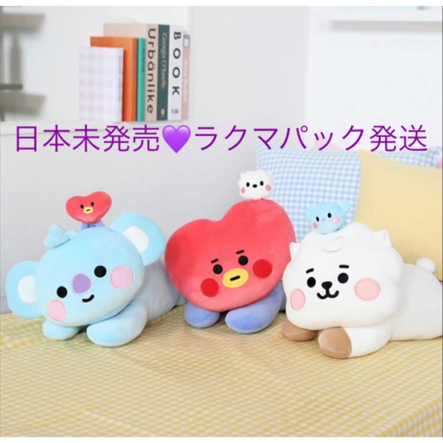 BT21♡RJ&KOYA♡ Little buddy with me クッション