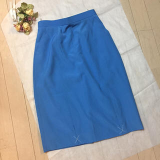 新品⭐︎ブルースカート⭐︎綺麗(ひざ丈スカート)