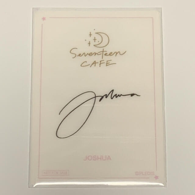 ジョシュア カフェオリジナルカード ONLINE購入特典 1