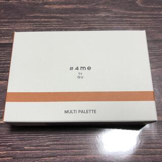 ジーユー(GU)の#4me by GU Wマルチパレット☆1234円!!(アイシャドウ)