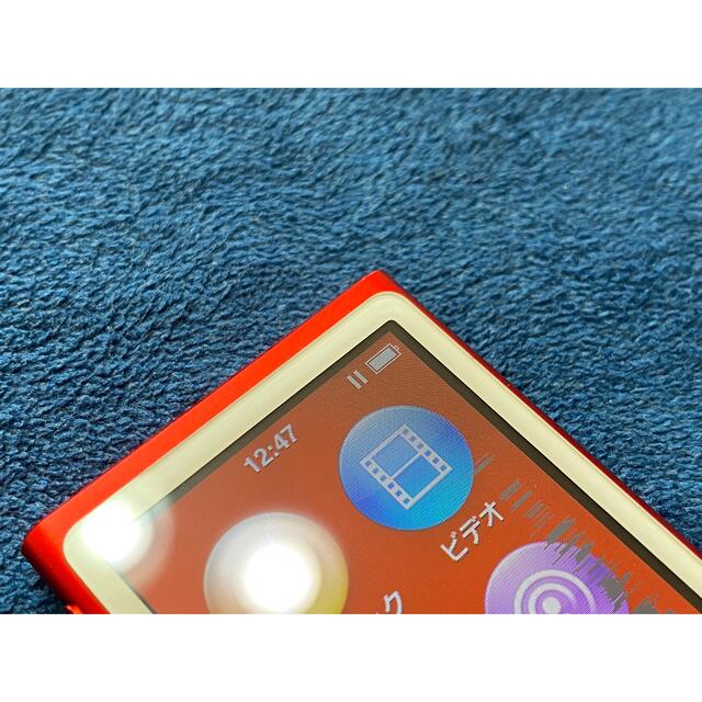 iPod(アイポッド)のiPod nano 第7世代　美品 スマホ/家電/カメラのオーディオ機器(ポータブルプレーヤー)の商品写真