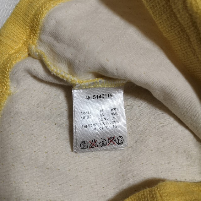 SiShuNon(シシュノン)の未使用 シシュノン キッコリー☆ロンティー size　120㎝ キッズ/ベビー/マタニティのキッズ服女の子用(90cm~)(Tシャツ/カットソー)の商品写真