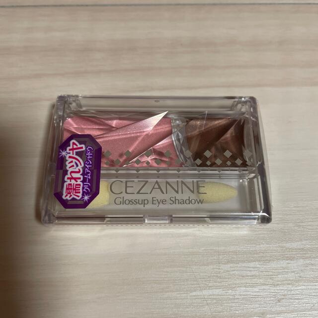 CEZANNE（セザンヌ化粧品）(セザンヌケショウヒン)のセザンヌ グロスアップアイシャドウ 02 ピンクブラウン(2.4g) コスメ/美容のベースメイク/化粧品(アイシャドウ)の商品写真