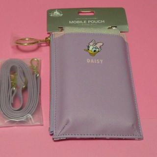 ディズニー(Disney)のデイジー　モバイルポーチ　スマホポーチ　ディズニーストア(その他)