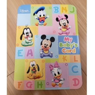 ディズニー(Disney)の【新品未使用】ワールドファミリー　My Baby's Card(手形/足形)