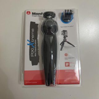 マンフロット(Manfrotto)のMandrottoマンフロットミニ三脚GoProアダプタ付き未使用(その他)