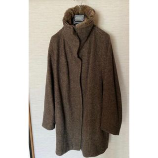 マックスマーラ(Max Mara)の【Max Mara】 暖かくて軽いコート１０回程度使用(毛皮/ファーコート)