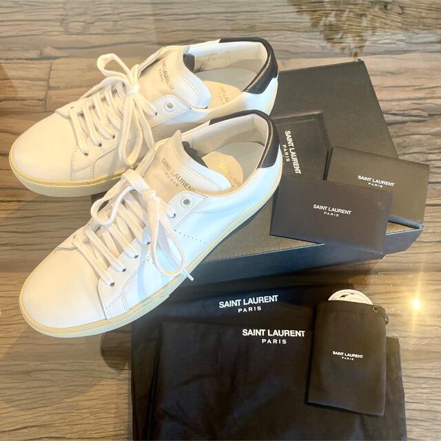 Saint Laurent(サンローラン)の新品★サンローラン SL/06 Classicレザー スニーカー 正規品 レディースの靴/シューズ(スニーカー)の商品写真