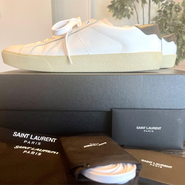 Saint Laurent(サンローラン)の新品★サンローラン SL/06 Classicレザー スニーカー 正規品 レディースの靴/シューズ(スニーカー)の商品写真