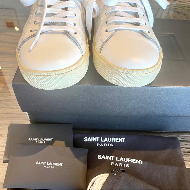Saint Laurent(サンローラン)の新品★サンローラン SL/06 Classicレザー スニーカー 正規品 レディースの靴/シューズ(スニーカー)の商品写真