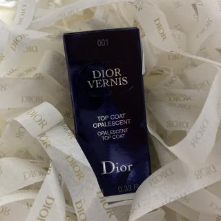 ディオール(Dior)のDIOR トップコートネイル　限定色オパール(ネイルトップコート/ベースコート)