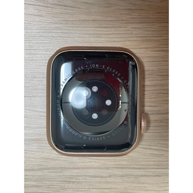 メンズ【バッテリー100%】Apple Watch6 ミネラーゼループ