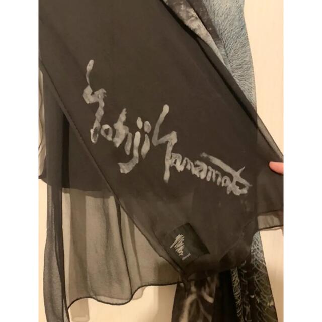 Yohji Yamamoto - 【ちゃんちゃん様専用】ヨウジヤマモト 大判シルクストール 直筆サイン入りの通販 by コヒー｜ヨウジヤマモト