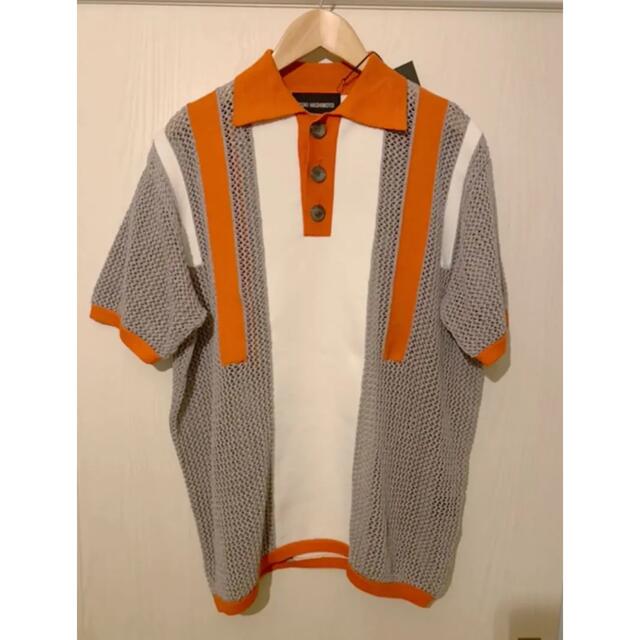 YUKI HASHIMOTO MESH POLO メッシュ切替半袖ポロシャツ 特価商品 www