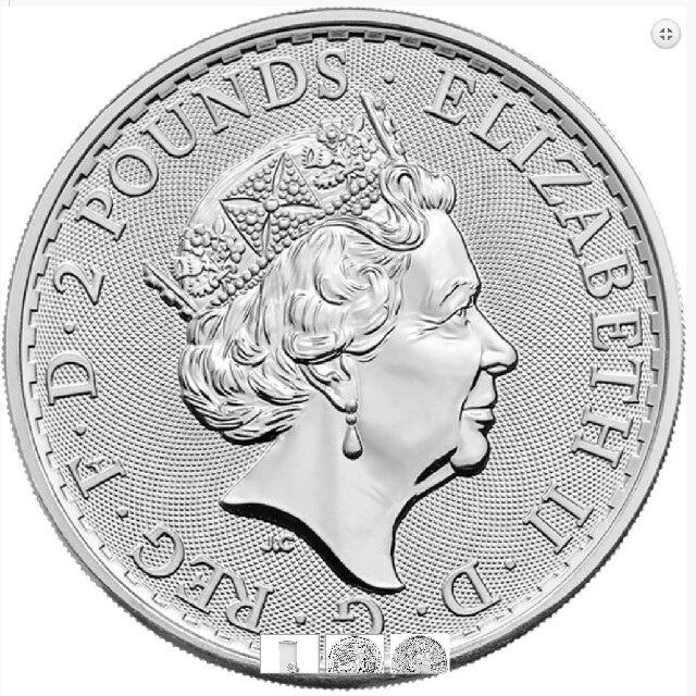 ブリタニア銀貨 25枚 2022 ロイヤルミント １オンス - 旧貨幣/金貨 ...