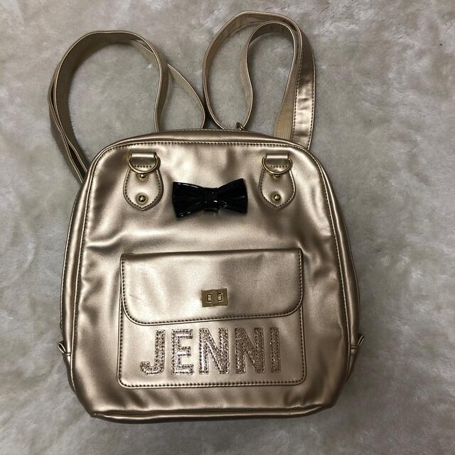 JENNI(ジェニィ)のJENNI  リュック　ゴールド✨ レディースのバッグ(リュック/バックパック)の商品写真
