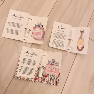 ディオール(Dior)の【未使用】Dior☆ブルーミングブーケ☆オードゥパルファン☆ジャドール☆set(サンプル/トライアルキット)