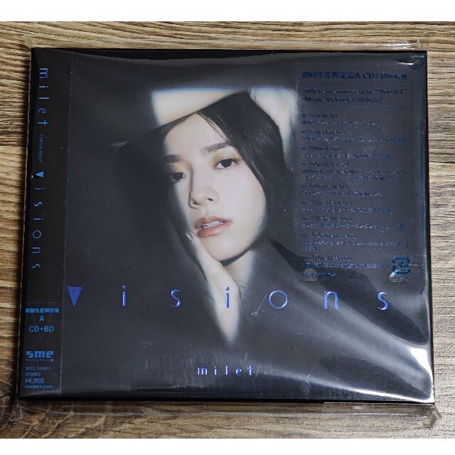 milet visions CD+Blu-ray 初回生産限定盤A