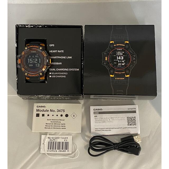 カシオ　G-SHOCK GBD-H1000-1A4JR /000 メンズの時計(腕時計(デジタル))の商品写真