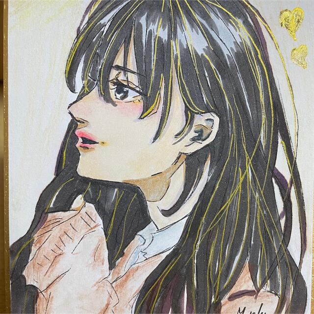 オリジナルイラスト 横顔&手描きイラスト 鉛筆画の通販 by オリジナルイラスト 横顔&手描きイラスト 鉛筆画の通販 by