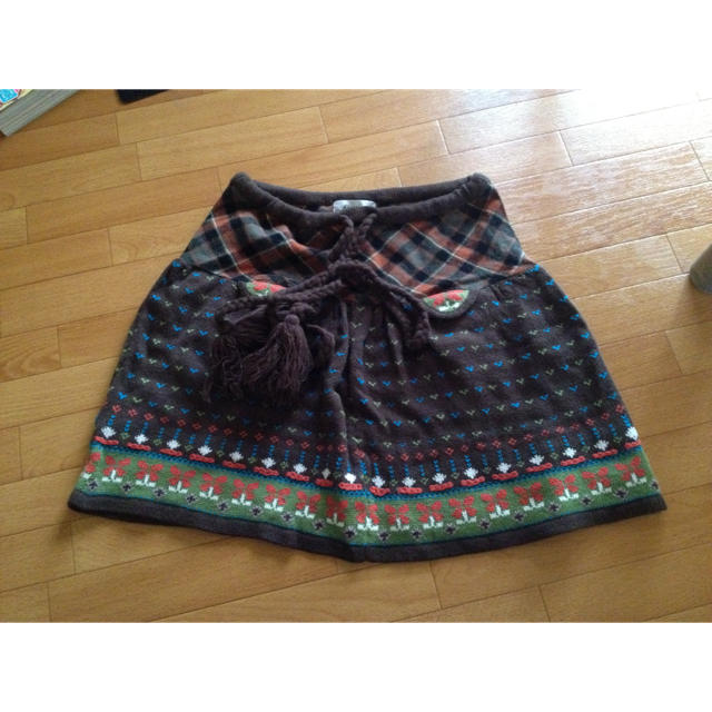 にっと＊あったかスカート レディースのスカート(ひざ丈スカート)の商品写真
