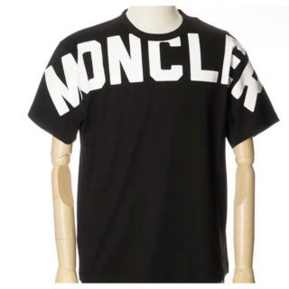 モンクレール(MONCLER)のMONCLER Tシャツ ブラック　サイズS(Tシャツ/カットソー(半袖/袖なし))