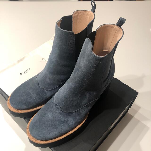 repetto - repetto ショートブーツ blue 39sizeの通販 by MARCH's shop