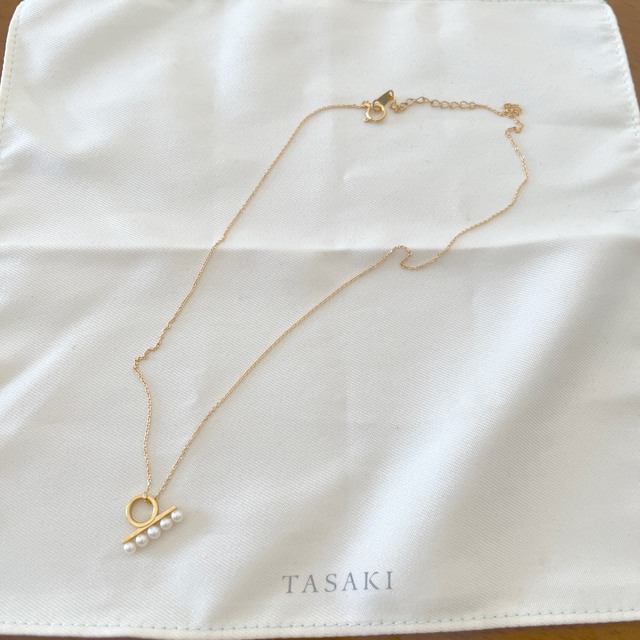 日曜日限定!TASAKI バランス ミニ チャームとネックレスセット