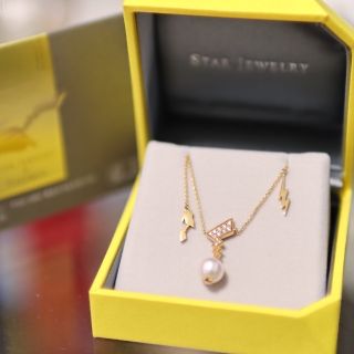 スタージュエリー(STAR JEWELRY)の【STAR JEWELRY★Pokémon】ピカチュウ  ネックレス K18(ネックレス)