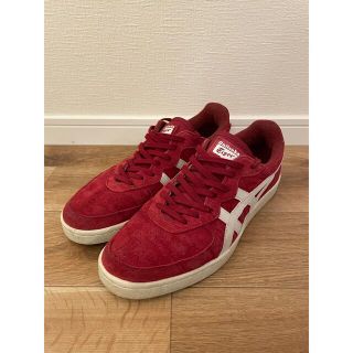 オニツカタイガー(Onitsuka Tiger)のオニツカタイガー GSM スエード 赤 バーガンディ 27.0(スニーカー)