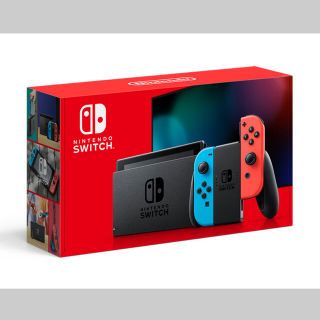 ニンテンドースイッチ(Nintendo Switch)のNintendo Switch 本体 ネオンブルー ネオンレッド(家庭用ゲーム機本体)