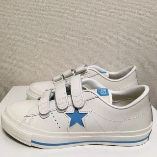 コンバース(CONVERSE)のConverse コンバース　ワンスター　ベルクロ　ライトブルー　6.5(スニーカー)