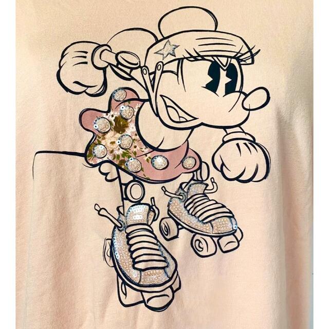 COACH 元LOEVEデザイナー 限定品コラボTシャツ きらきらミニーちゃん