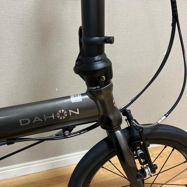 DAHON(ダホン)のDAHON K3 PRO 16インチ 5速仕様 ガンメタルxブラック スポーツ/アウトドアの自転車(自転車本体)の商品写真